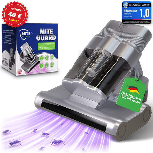 MITEGUARD® MG-500UV Milbensauger - Matratzensauger gegen Hausstaubmilben