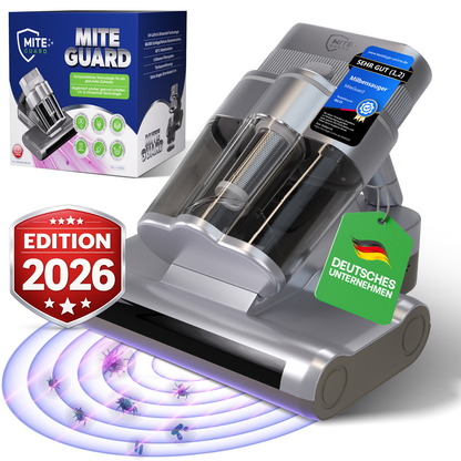 MITEGUARD® MG-500UV Milbensauger - Matratzensauger gegen Hausstaubmilben