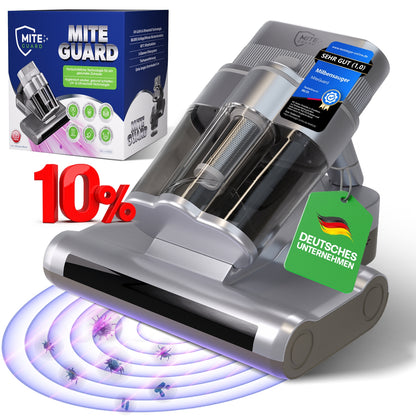 Aspirateur anti-acariens MITEGUARD MG-500UV - Protection efficace contre les acariens