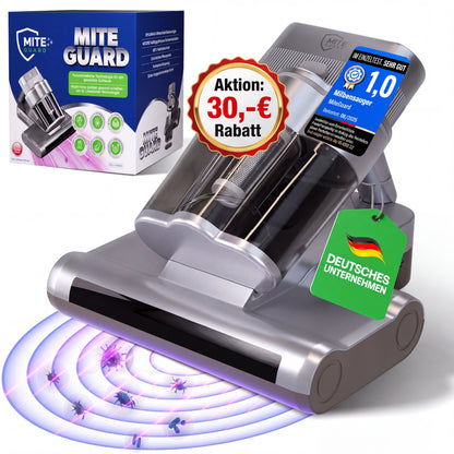 Aspirateur anti-acariens MITEGUARD MG-500UV - Protection efficace contre les acariens